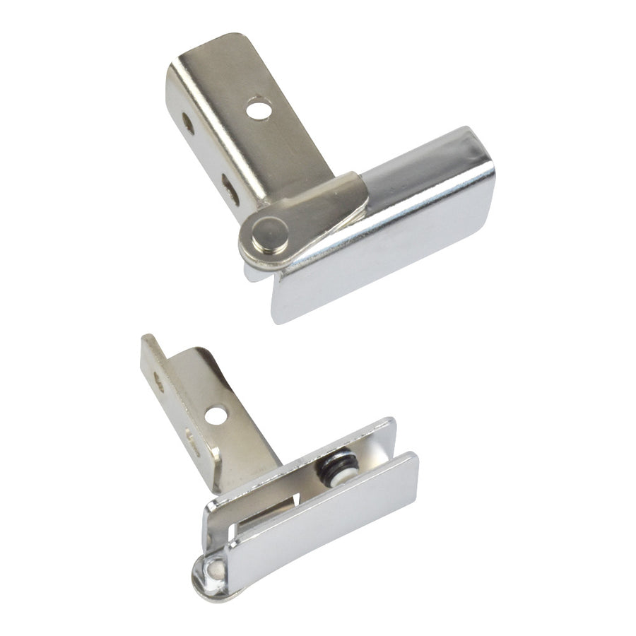 Overlay Glass Door Hinge, Non-bore 