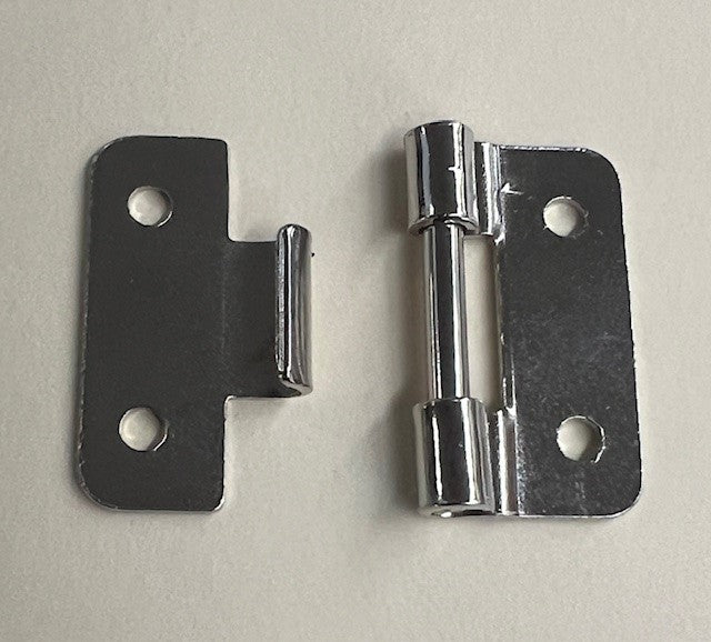 Nickel Plated Take-Apart Hinge