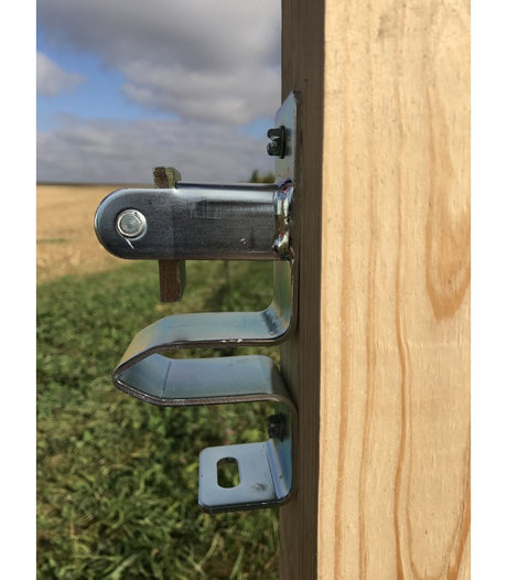 One-Way Livestock Gate Latch for 1-5/8" or 2" Tube