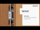 Tectus TE 540 3D for 1-3/4" Thick Doors